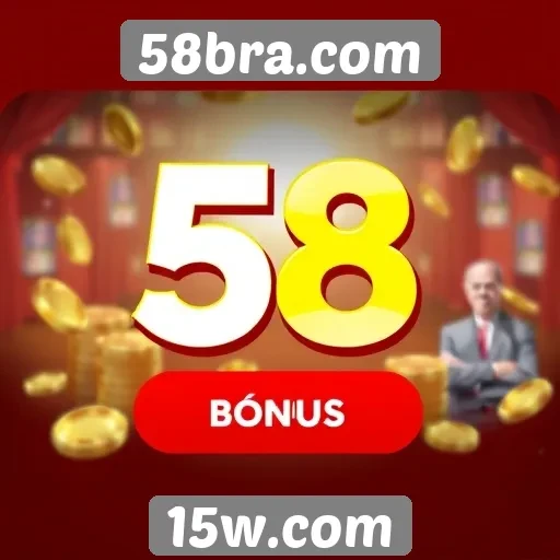 Promoções e bônus disponíveis no site 58bra.com